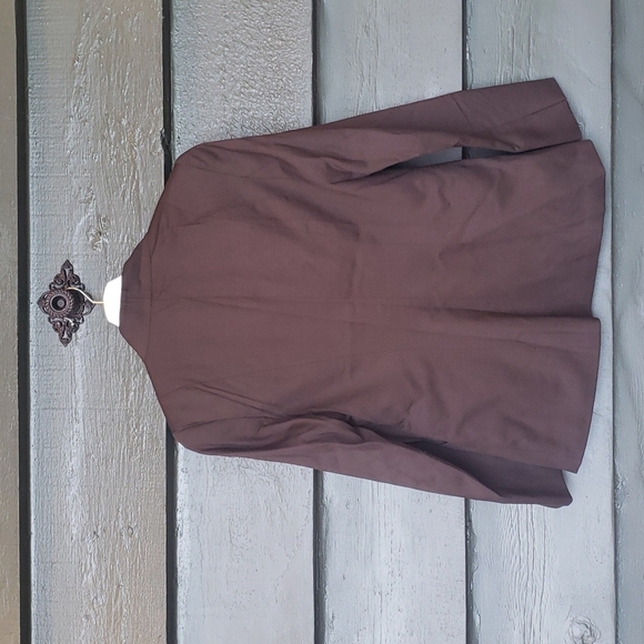 PENDLETON Brown Wool Blazer Jacket sz 6 Petite Women's Business Suit Separate - Picture 2 of 6